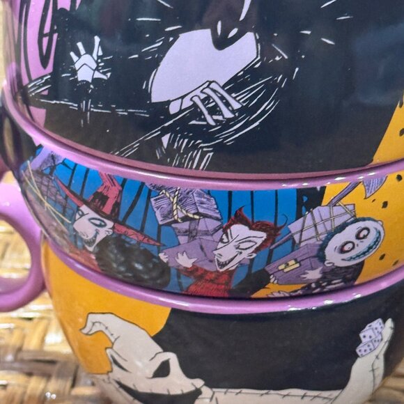 Nightmare Before Christmas Tea for Two Set – Jack & Sally Ceramic Teapot & Cups - Picture 8 of 13